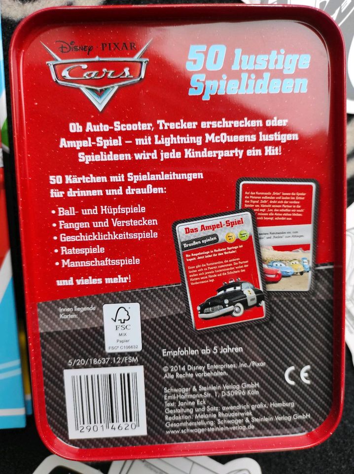 Neu Disney Pixar Cars Notizbuch Reise Badtasche ... in Neukirchen