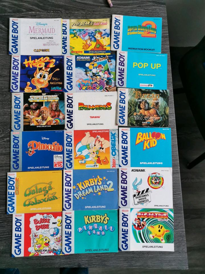 Spiele Anleitungen Super Nintendo N64 Gameboy Nes in Hamm