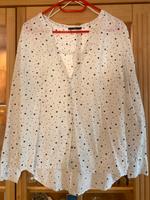 Zero Bluse Sterne, weiß-schwarz Gr. 40 Niedersachsen - Osnabrück Vorschau
