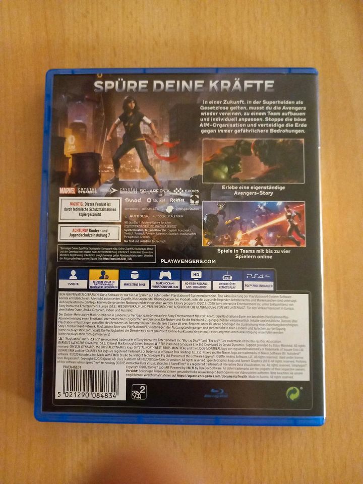 Ps4 Spiel Avengers in Schafflund