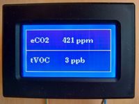 Luftqualitätsmesser CCS811 tVOC und eCO2 LCD Einbau Panel Meter Bayern - Rosenheim Vorschau