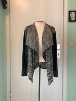 Schicker Cardigan ❤️ Kunstlederärmel Gr S/M Jacke lässig Boho Bayern - Starnberg Vorschau