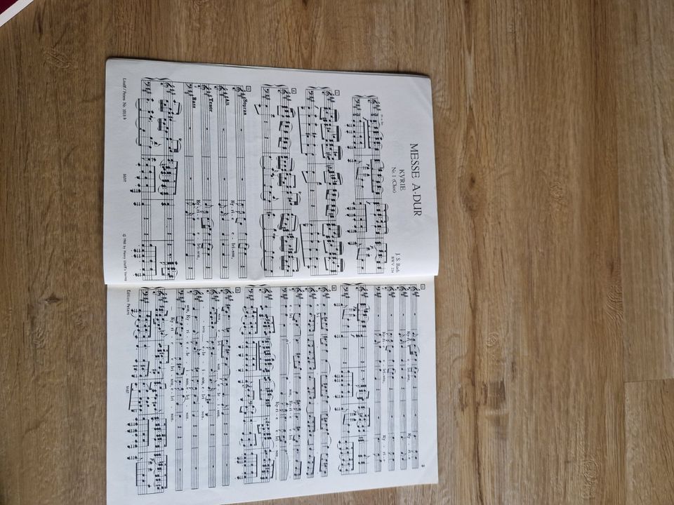 Notenhefte Konvolut für Chor, Klavier, Orchester, Orgel in Barsbüttel