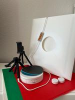 Set: Fotobox mit Stativen und Drehteller Baden-Württemberg - Denkendorf Vorschau
