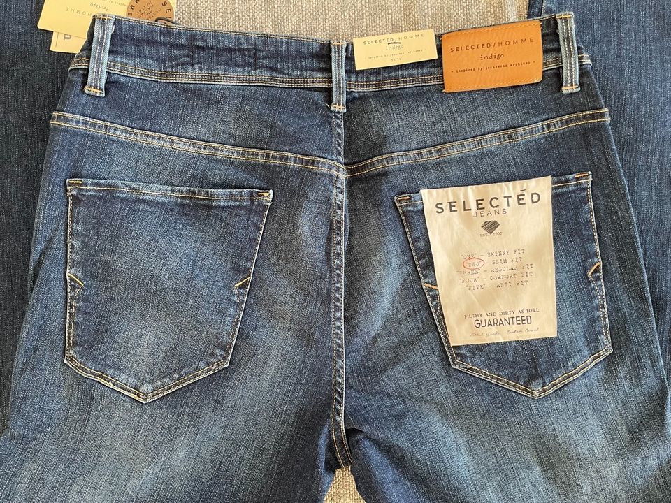 Selected Slim 33/34 M L Herrenjeans Jeans Herrenhose Hose Pants in Frankfurt am Main
