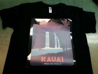 T shirt schwarz  mit Aufdruck Hawaii Kauai Wailua Falls Hessen - Haiger Vorschau