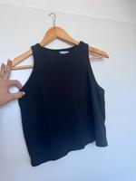 Schwarzes Crop Top - XL 42 - Clockhouse - Curvy Fashion Bielefeld - Gadderbaum Vorschau