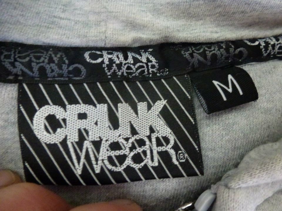 Crunk Wear Hip Hop Kapuzenpullover  Zip Hoodie in Nürnberg (Mittelfr)