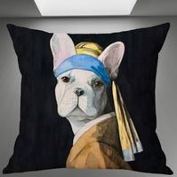 TIERISCH STYLISCHES DEKO KISSEN "Lady Dog" 45x45 cm Essen - Rüttenscheid Vorschau