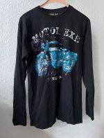 Langarmshirt schwarz mit Motorrad Aufdruck Berlin - Hellersdorf Vorschau