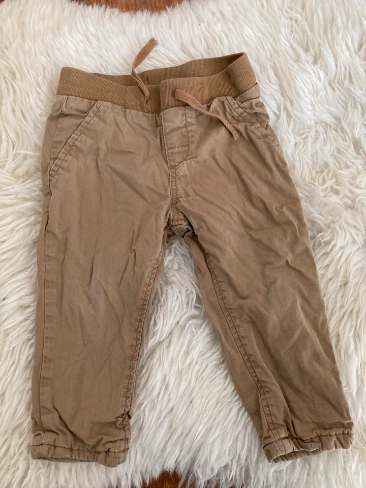 Braune CHINO H&M Größe 80 in Steinhöring