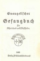 Evangelisches Gesangbuch für Rheinland und Westfalen - 1963 Nordrhein-Westfalen - Leopoldshöhe Vorschau