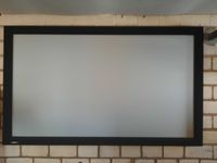 Tageslicht Rahmen-Leinwand GRAU  160 x 90 cm (72") 16:9 Nordrhein-Westfalen - Frechen Vorschau