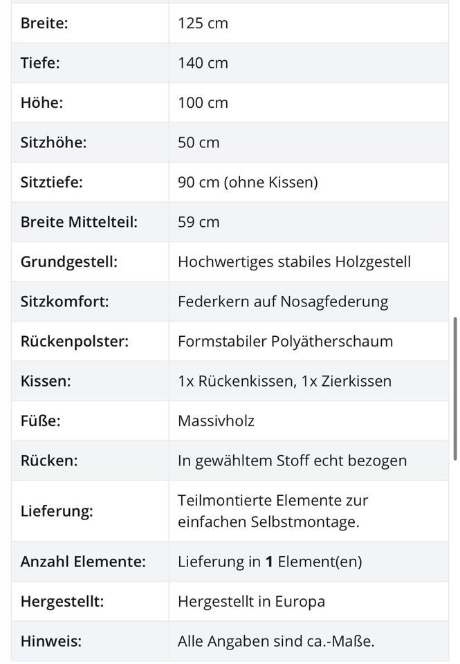 Gutmann Ohrensessel Chalet Cottage XXL Sessel in Babenhausen