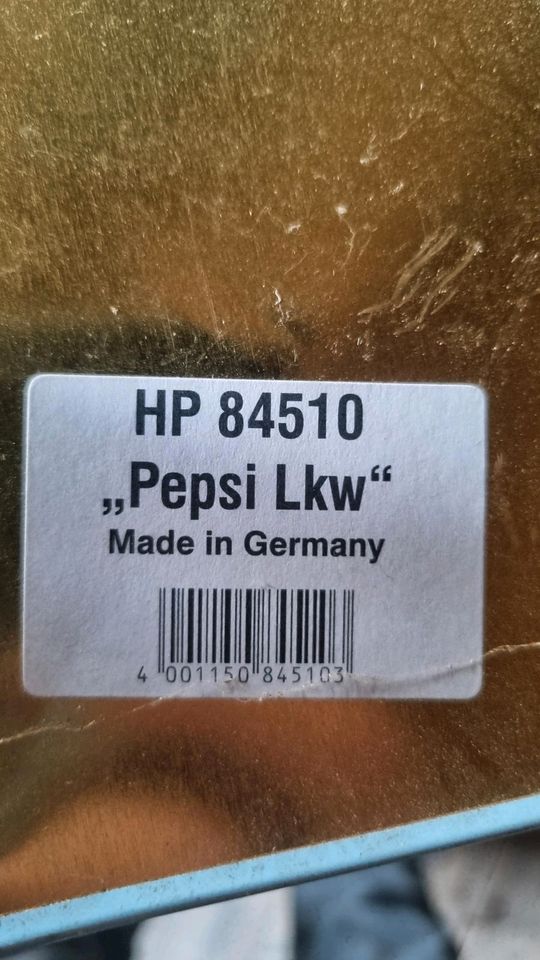 Pepsi LKW Bild / Foto / Blech in Steinhagen