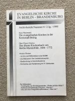 Evangelische Kirche: Archivbericht Nummer 4. 2. Jg 1995 Berlin - Pankow Vorschau