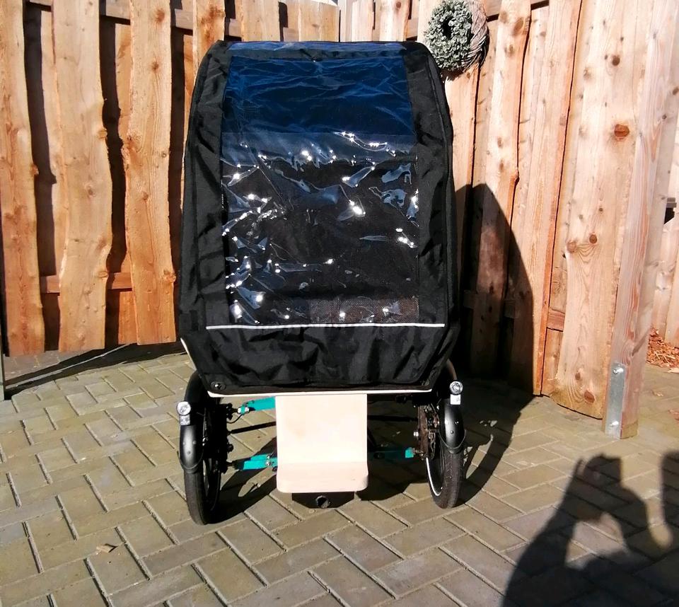 Lastenrad Transportrad Johansson Oscar mit Neigetechnik Brose in Twist