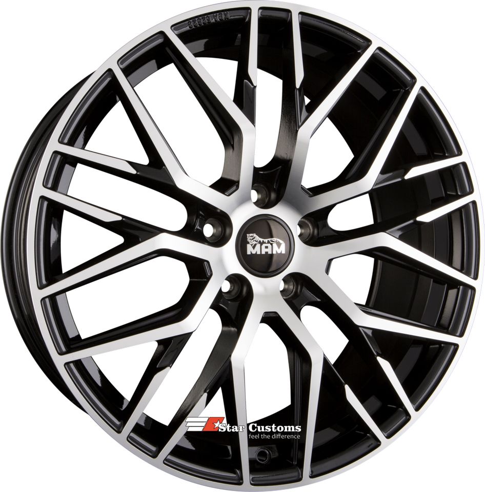 19 Zoll RS4 Alufelgen 5x112 Felgen für Audi A4 B8 B9 Allroad 8K F4 A5 8T A6 4G C7 F2 4K C8 A7 A8 4H F8 Q5 8R FY S4 S5 S6 S7 S8 SQ5 Rotor S-Line RS3 RS4 RS5 RS6 RS7 R8 SQ7 SQ8 e-tron GT RS in Hagen