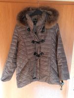 Winterjacke Jacke Barbara Lebek Daune Größe 40 braun beige Baden-Württemberg - Hohentengen Vorschau