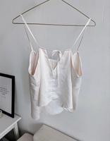 H&M Satin Träger Top Shirt Casual Basic Partytop Sommertop M Dresden - Neustadt Vorschau