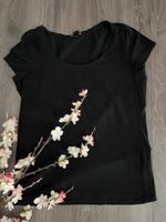 Damen Basic T‘Shirt H&M Schwarz | L Hessen - Groß-Zimmern Vorschau