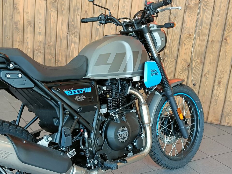 Royal Enfield Scram 411 Graphite Blue SONDERPREIS NEU in Kiel