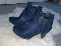 Damen Schuhe  Stiefeletten Gr. 39 wie neu Blau Mitte - Wedding Vorschau