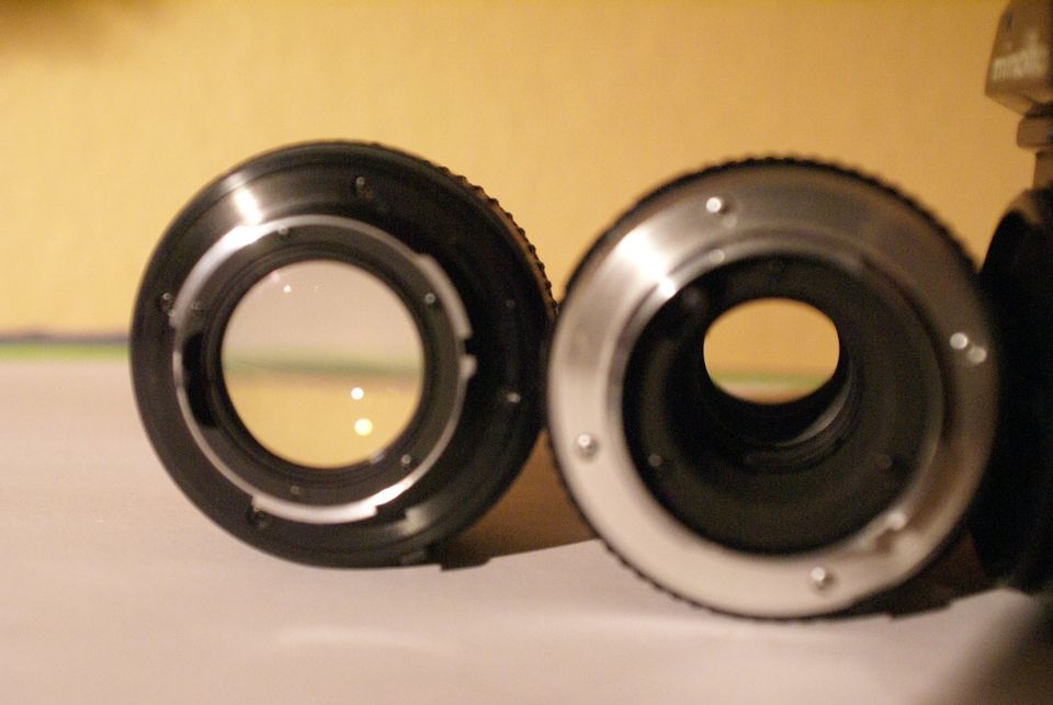 Minolta XE-1 50mm 1:1.4 Rokkor Tele 200mm 1:4.0 in Albstadt