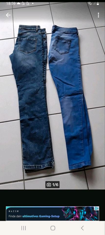 2 Hosen 38 Jeans neu in Lingen (Ems)