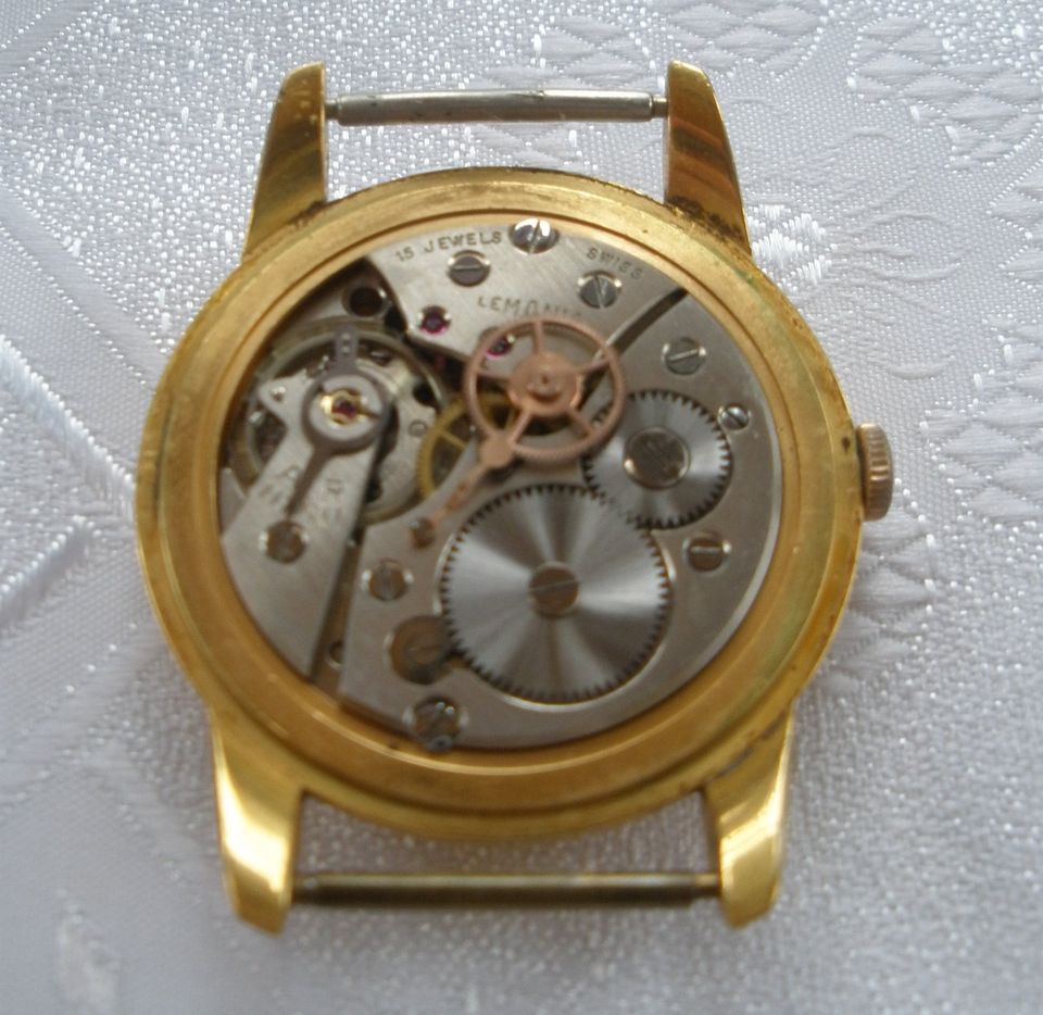 LEMANIA Herren Uhr Handaufzug Chronometer made swiss in Leipzig