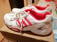 Damenschuh Adidas Adituff Farbe rot/weiß Größe 42 Bayern - Rieneck Vorschau