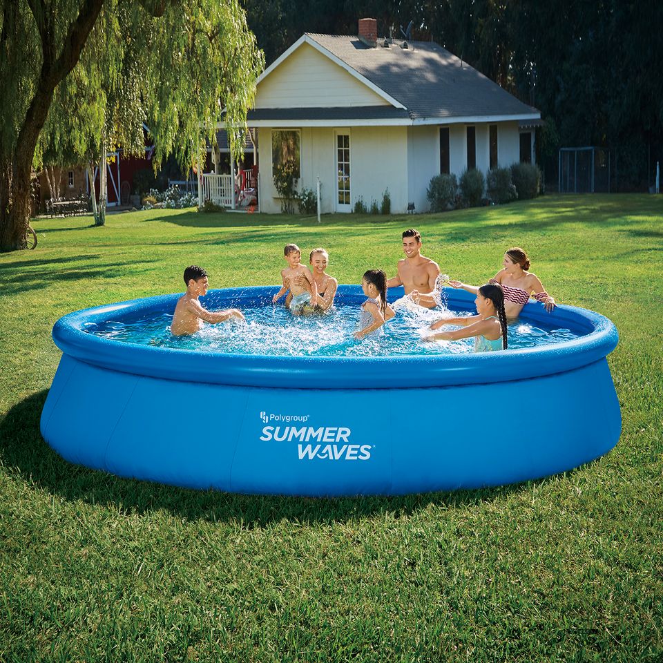 NEU Summer Waves Fast Set Quick Up Pool 457x84cm Swimming Pool in Neumünster