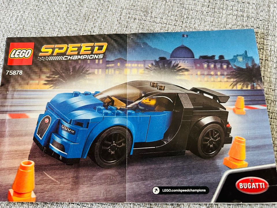 LEGO Speed Champions - Bugatti Chiron (75878) - Top Zustand in Lübeck