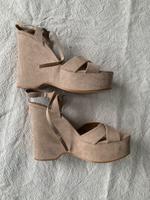 Beige Wedges, Sandalen, Zara, Gr. 41 Schleswig-Holstein - Kiel Vorschau