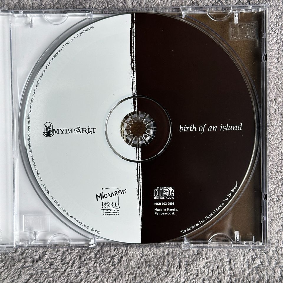 CD – MYLLÄRIT – SAAREN SYNTY / BIRTH OF AN ISLAND in Hamburg