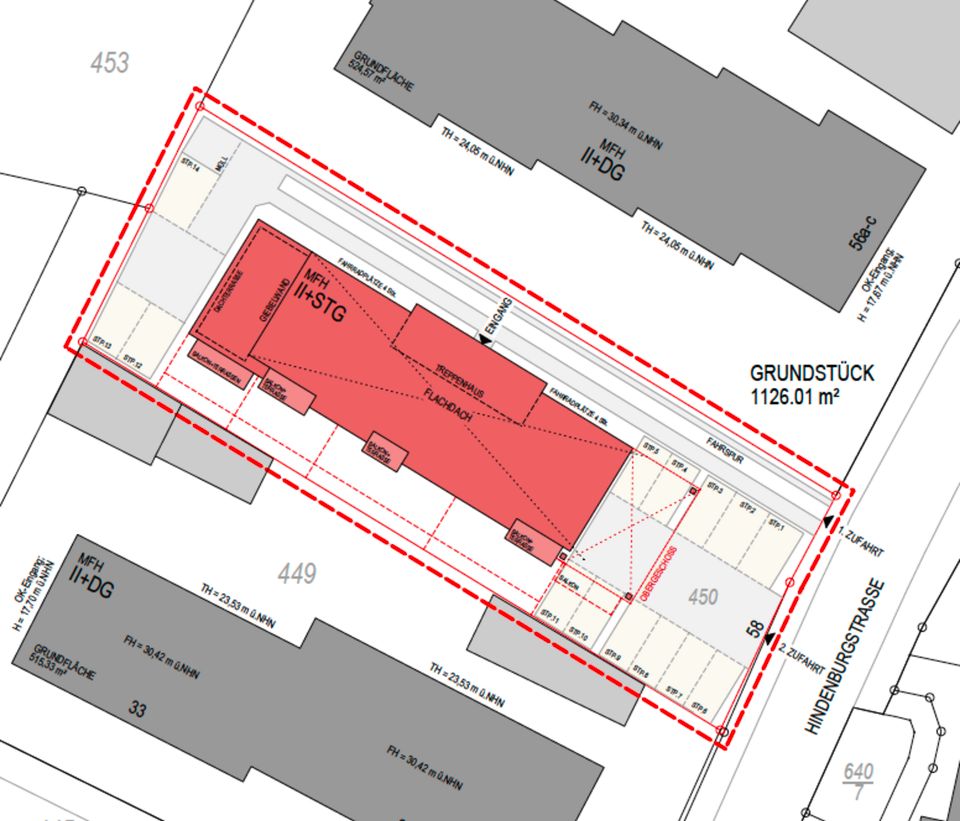 Neubau, Fahrstuhl, Stellplätze, Balkone, Dachterrassen in Bad Schwartau