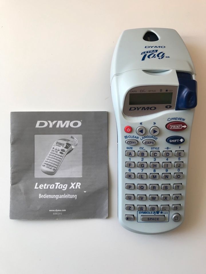 Beschriftungsgerät „DYMO LetraTag XR“ in Osterspai