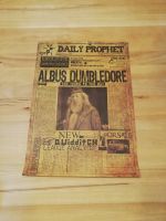 Harry Potter Tagesprophet Zeitung Titelblatt Dumbledore Poster Saarland - Wadern Vorschau