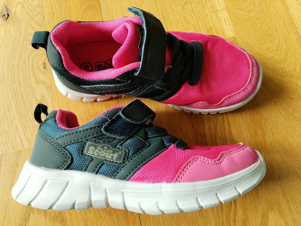 Scout Sneaker Turnschuhe pink blau in Niederkrüchten