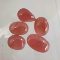 5x Echter Rhodochrosit Cabochon ( semitransparent ) 42,33 Carat Nordrhein-Westfalen - Recklinghausen Vorschau