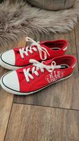 His Freizeitschuhe Schuhe 41 Sneaker Stoffschuhe rot Niedersachsen - Leer (Ostfriesland) Vorschau