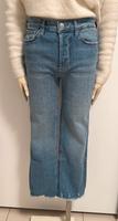 NEUWERTIG! ZARA Blue Jeans High Waist Mini Flare 36/S Hessen - Seligenstadt Vorschau