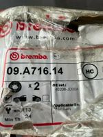 BREMBO Bremscheiben 09.A716.14 NISSAN QASHQAI JUKE + 40206-JD00A Baden-Württemberg - Friedrichshafen Vorschau