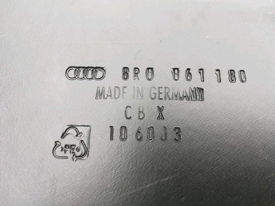 Gepäckraumschale Kofferraum Audi Q5 SQ5 8R 8R0061180 in Essen
