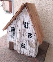 Holzhaus aus Treibholz, 20 cm hoch, shabby vintage Baden-Württemberg - Tettnang Vorschau