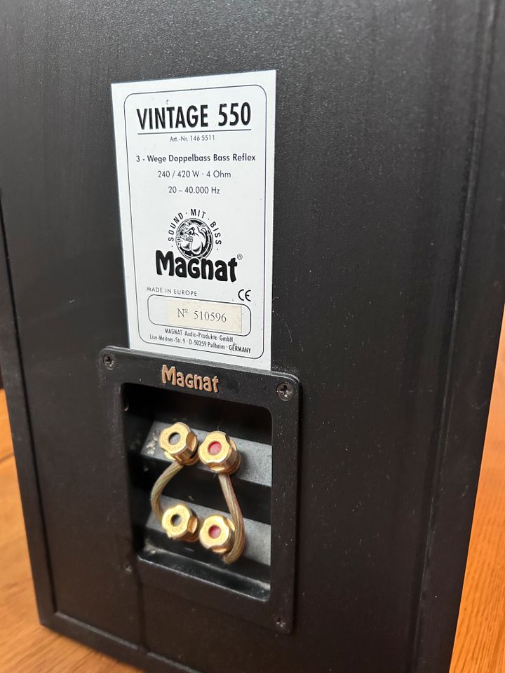 Magnat Vintage 550 Standlautsprecher -Paar- in Berg