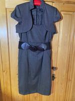 Comma Kostüm Kleid mit Kurzjacke Graubraun Gr. 38 Bayern - Kempten Vorschau