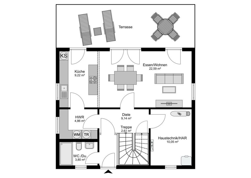 Neubau - Ratenzuschuss von Streif - jeden Monat 200 EURO - für 10 Jahre!!! in Taunusstein