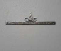 altes electrolux gas Emblem Logo Aluguss antik Schild Sachsen - Niederwiesa Vorschau