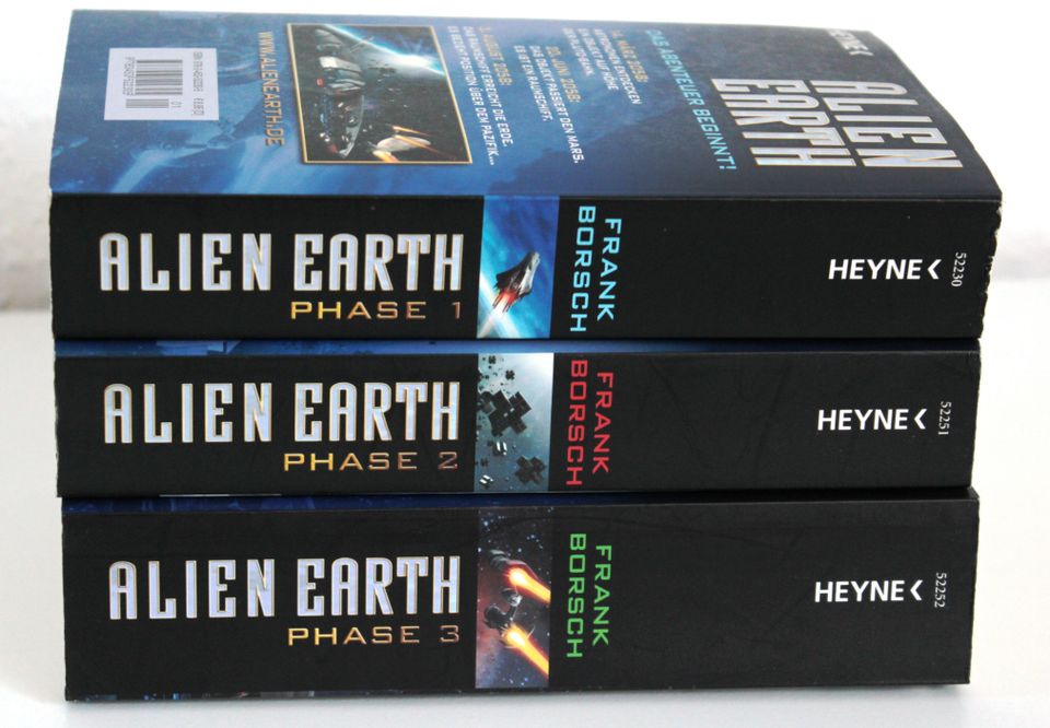 Frank Borsch, Alien Earth Phase, 3 TB, komlette Serie in Meschede